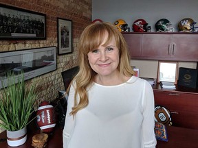 Christina Litz , the CFL's Chief Marketing, Digital & Strategy Officer.