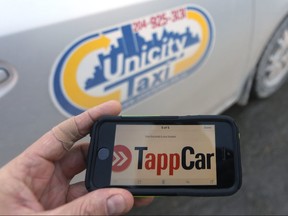 Ridesharing company, Tappcar held an information session, in Winnipeg today.  Thursday, March 01, 2018.   Sun/Postmedia Network