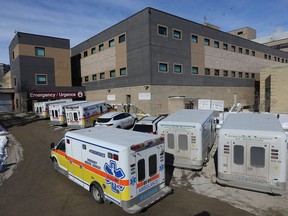 The St. Boniface Hospital emergency department in Winnipeg on Wed., March 7, 2018. The Winnipeg Regional Health Authority announced a tender will soon be issued for expansion of the department. Kevin King/Winnipeg Sun/Postmedia Network