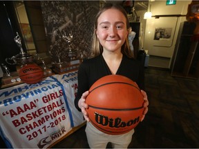 Oak Park's Lauren Bartlett is the Winnipeg Sun top girls basketball player.