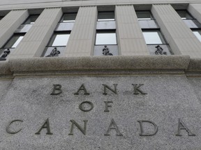 The Bank of Canada is seen in Ottawa on Sept. 6, 2017. (Adrian Wyld/The Canadian Press)