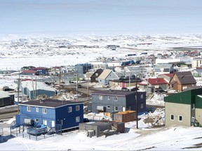 A scene from Iqaluit, Nunavut, Saturday, April 25, 2015. The Conference Board of Canada says rising commodity prices will boost the average economies of the three northern territories above the national average. THE CANADIAN PRESS/Paul Chiasson