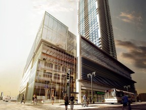 SkyCity Centre Winnipeg planned for 45 storeys in Downtown Winnipeg (CNW Group/Fortress Real Developments)