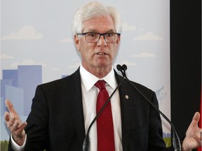 Natural Resources Minister Jim Carr says “all options are on the table, and that includes financial, legal and regulatory” for getting the Trans Mountain pipeline expansion gets built.