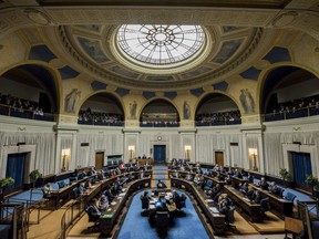 The provincial government will call a new legislative sitting that begins Wednesday and could last up to three weeks.