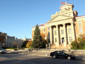 The University of Manitoba is seen Wednesday October 16, 2013. The faculty association is set to strike the campus next week.