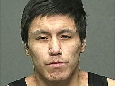 Winnipeg Police homicide investigators are requesting the public's assistance in locating two suspects in the murder of Gilbert Chartrand. Chartrand was killed during the early evening on April 4, 2018 in the 500 block of Agnes Street.Arrest Warrants for Second Degree Murder have been issued for Faron Junior Henderson and Jerome Devon Kakagamic (pictured). Both Henderson and Kakagamic are considered armed and dangerous and are not to be approached under any circumstance.