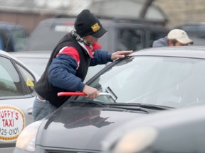 A Winnpeg woman’s windshield was recently broken by an aggressive panhandler.