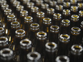 Empty beer bottles.
FRED TANNEAU/AFP/Getty Images