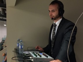 Estevan Bruins broadcaster Rob Mahon.
Handout photo