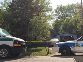 Winnipeg police are investigating after two bodies were discovered in this Charleswood home, Monday, May 21, 2018.
Danton Unger/Winnipeg Sun