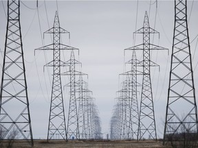 National Energy Board held licensing hearings on the $453-million, 213-kilometre Manitoba Hydro transmission line from the Winnipeg area to the U.S. border would connect with Minnesota Power's Great Northern transmission line.