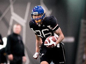 The Blue Bombers selected receiver Rashaun Simonise with the 12th overall selection in Thursdays CFL draft. HANDOUT PHOTO)