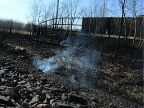 Winnipeg Fire Paramedic Service crews responded to four wildland fires Monday evening and early Tuesday morning, coming on the heels of a busy weekend where crews battled five separate grass fire incidents including a large grass fire along the rail line on Wilkes Avenue near the Assiniboine Forest on Sunday