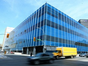 Winnipeg Police headquarters on Smith Street in Winnipeg.