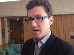 Coun. Matt Allard (St. Boniface), who chairs council's cannabis co-ordination committee.