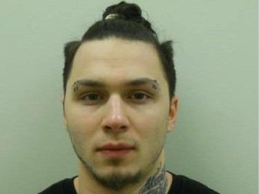 Kyle Desjarlais was charged and convicted of multiple offences including Possession of a Restricted Firearm and Break and Enter. He received 30 months jail time. On Nov. 14, 2017 he was released on Statutory Release. On Feb. 20, authorities learned that he breached his release conditions, resulting in a Canada wide warrant being issued.