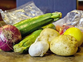 Vegetables are just one item shoppers can find at the farmers’ market.