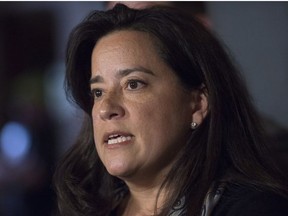 Justice Minister Jody Wilson-Raybould makes an announcement regarding family law on Parliament Hill in Ottawa on Tuesday, May 22, 2018.