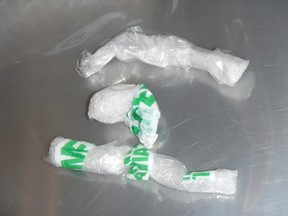 Meth seized in St. Theresa Point First Nation. RCMP handout
