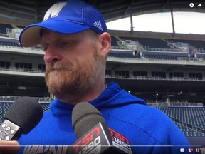 Bombers head coach Mike O'Shea.