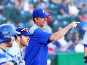 St. Paul Saints manager George Tsamis marked his 1,000th win on June 12. (Dan LeMoal photo)