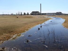 The South End Sewege Treatment Plant, in Winnipeg.  Saturday, April 15, 2017.   Sun/Postmedia Network