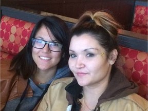 A Canada-wide warrant was issued for Hailey Summer Barker, 18, (left) after her mother, Christine Lynette Barker (right) was stabbed to death on May 28.