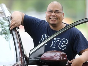 BJ Lopez is a driver for InstaRyde, a new ridesharing service in Winnipeg after successfully launching in Toronto in December 2017.