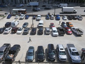 New rules regarding surface parking, in Winnipeg, could result in a higher cost for parking.  Chris Procaylo/Winnipeg Sun