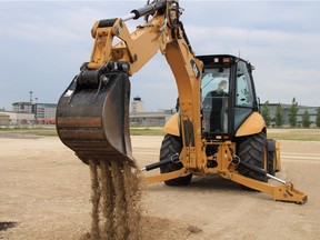 Groundbreaking begins on Monday, June 25,2018 on the Ground Services Equipment Building, the newest addition to the Winnipeg Richardson International Airport.