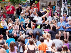 Some of the sights of the 2013 Winnipeg Fringe Festival.