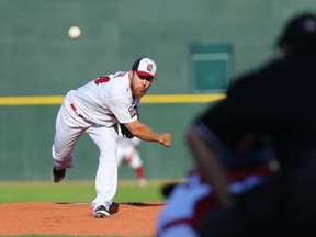 Winnipeg Goldeyes pitcher Edwin Carl returns to the starting rotation after being sidelined since late June. (Kevin King/Winnipeg Sun)