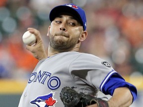 Veteran starter Marco Estrada is headed to Manchester, N.H., where he will pitch for the double-A Fisher Cats before returning to the Jays rotation. AP