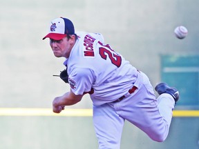 Goldeyes pitcher Kevin McGovern took a tough-luck loss in Friday’s series-opener at Fargo-Moorhead. The all-star left-hander allowed three earned runs - all of which came on one swing - over seven innings, and passed both manager Rick Forney and teammate Edwin Carl for third place on the Goldeyes’ career strikeouts list.
