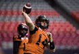 Travis Lulay gets the start at QB for the Lions against Bombers on Saturday.(The Canadian Press)