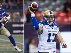 Matt Nichols (left) and Chris Streveler are former quite the dynamic duo at quarterback.