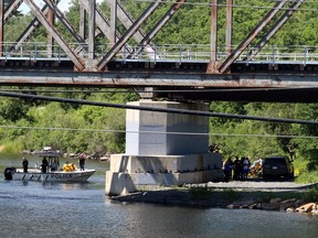 The bodies of two Winnipeg men were pulled from the Lake of the Woods near McLeod Park, on Friday after they went missing the previous day.