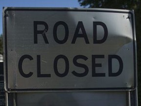 PERRY MILLS, NEW YORK - The end of Roxham Road near Perry Mills, New York, June 3, 2018. Thousands of asylum seekers have illegally crossed the border from New York into Quebec at this spot this year.  (Tyler Anderson / National Post)