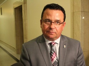 Municipal Relations Minister Jeff Wharton