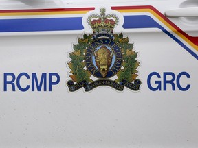 RCMP cruisers line the parking lot at the Airdrie RCMP Detachent on Friday May 15, 2015 in Airdrie, Alta. Britton Ledingham/Airdrie Echo/Postmedia Network ORG XMIT: POS1607142129237246