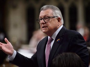 Public Safety and Emergency Preparedness Minister Ralph Goodale.  THE CANADIAN PRESS/Sean Kilpatrick ORG XMIT: CPT602