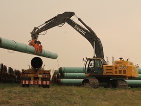 Construction has begun on the Enbridge Line 3 Replacement Program just outside of Morden. Lauren MacGill/Postmedia