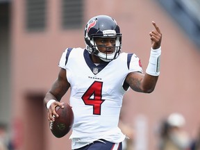 Deshaun Watson and the Houston Texans are one of Randall the Handle's best bets this week. (GETTY IMAGES)