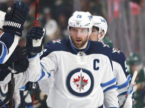 Jets captain Blake Wheeler.