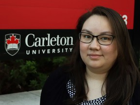 Jade Cooligan Pang, a Carleton University student and chair of Our Turn, a national student-led organization that advocates for stronger sexual-violence policies on campus is shown at Carleton University campus Friday, August 31, 2018.THE CANADIAN PRESS/Fred Chartrand
