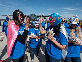 United Way Winnipeg kicked off its annual fundraising campaign the 15th Annual United Way Plane Pull, where 70 workplace teams participated and some got creative with their costumes.
David Lipnowski/Handout photo