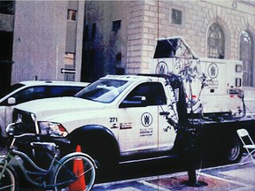 Winnipeg Police are asking the public to keep their eyes open for three vehicles stolen from a business in the 1300 block of Pacific Avenue in the early hours of Thursday. One of the vehicles is a 2013 Dodge RAM 5500 flatbed, white in colour, carrying a large commercial generator, bearing Manitoba licence plate CGX415.