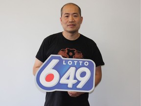 Winnipegger Yew Wing Lam was shocked when he scanned his Lotto 6-49 ticket and realized he had won the $1,000,000 guaranteed prize on the Aug. 8 draw.