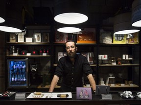 Alan Gertner CEO of Tokyo Smoke poses for a photograph at his business in Toronto on Tuesday, March, 2016. THE CANADIAN PRESS/Nathan Denette ORG XMIT: POS1603140755376394
